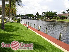 View Down the Canal From Brenson Mar